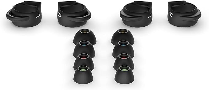 Echo Buds with Active Noise Cancellation (2021 release, 2nd gen) Ear Tips and Wing Tips Fit Kit
