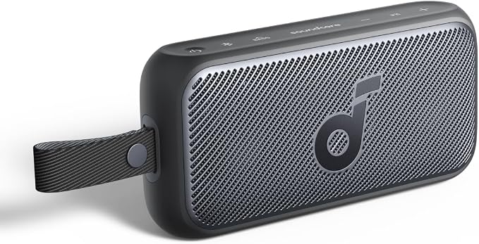 Soundcore Motion 300 by Anker, Bluetooth Speaker, Wireless Hi-Res Portable Speaker, IPX7 Waterproof, BassUp, Bluetooth 5.3, 30W Stereo Sound, 13H Playtime for Home, Shower, Outdoor, and Travel