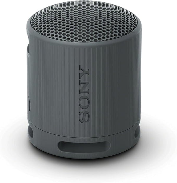 Sony SRS-XB100 Wireless Bluetooth Portable Lightweight Speaker, Black | 16 Hr Battery, Super-Compact Travel Speaker, IP67 Waterproof & Dustproof Shower Speaker, Versatile Strap, Hands-free Calling